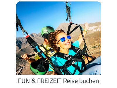Fun und Freizeit Reisen auf https://www.trip-reiseideen.com buchen